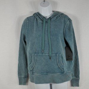 90 degree by reflex woman hoodie  vintage teal NWT